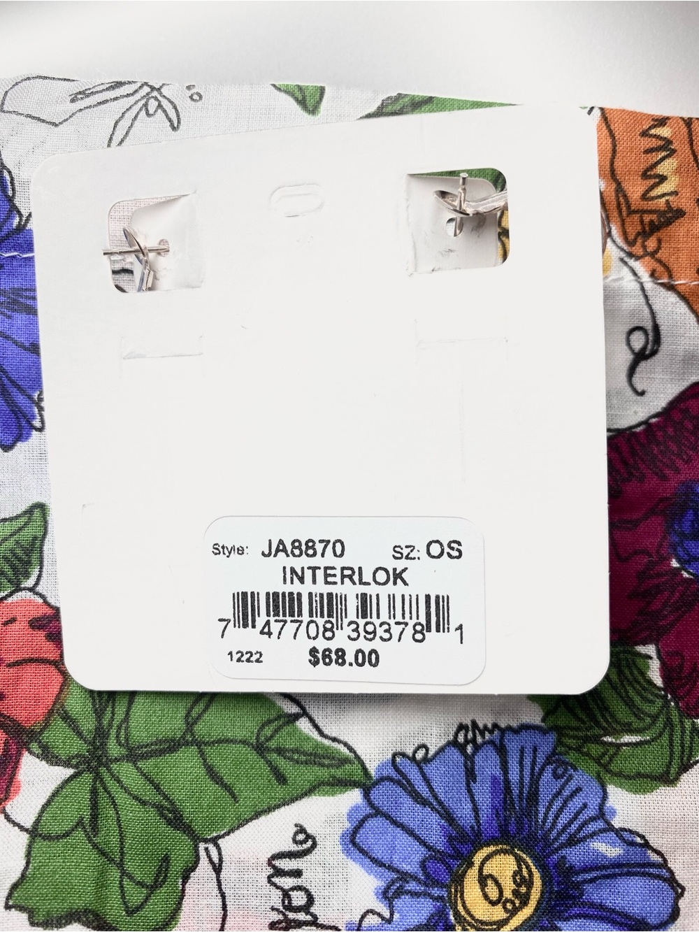 Brighton Interlok Harmony Hoop Earrings STYLE JA8870 New With Tag and Pouch! - Picture 5 of 8